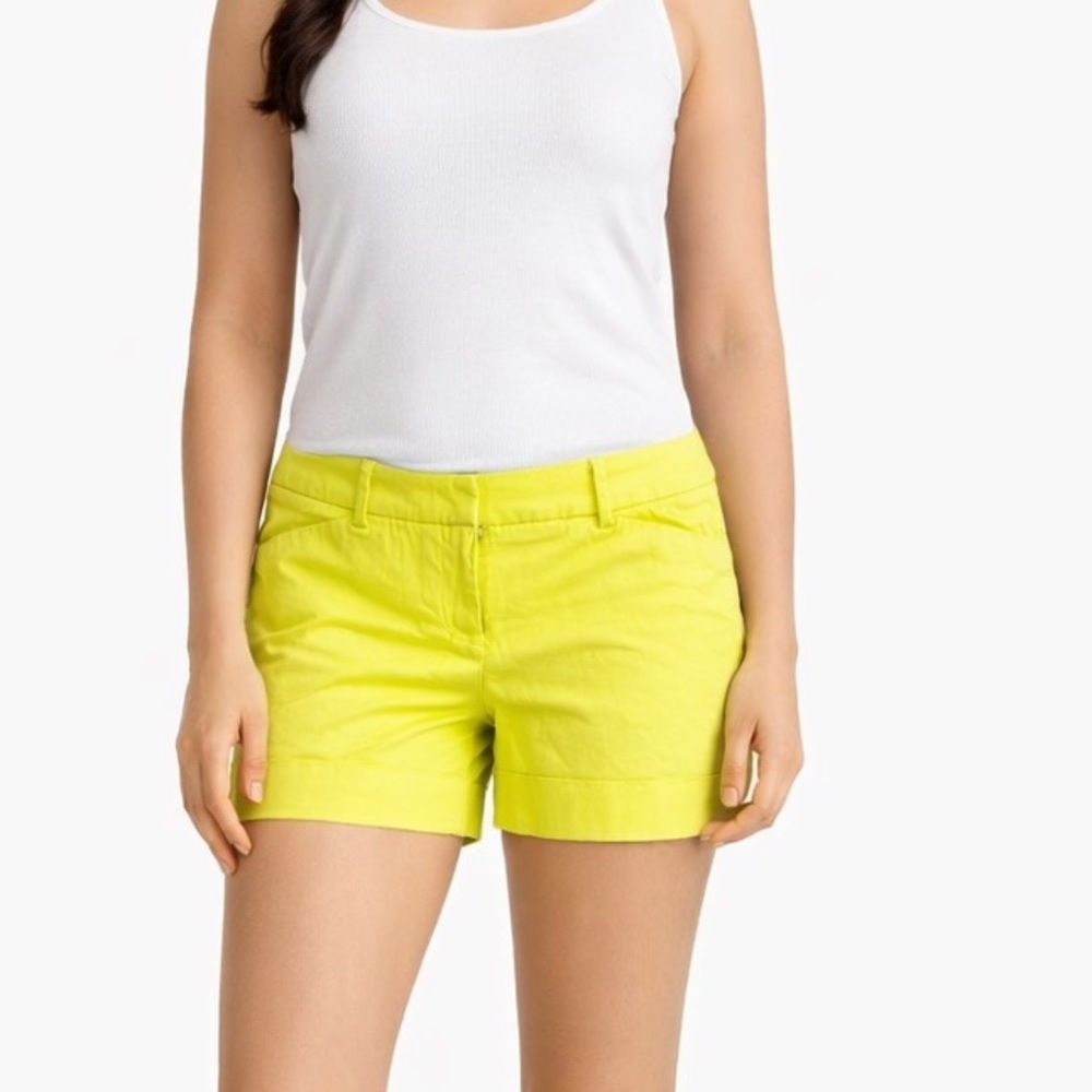 Mossimo Supply Co Yellow Chino Shorts Size 6